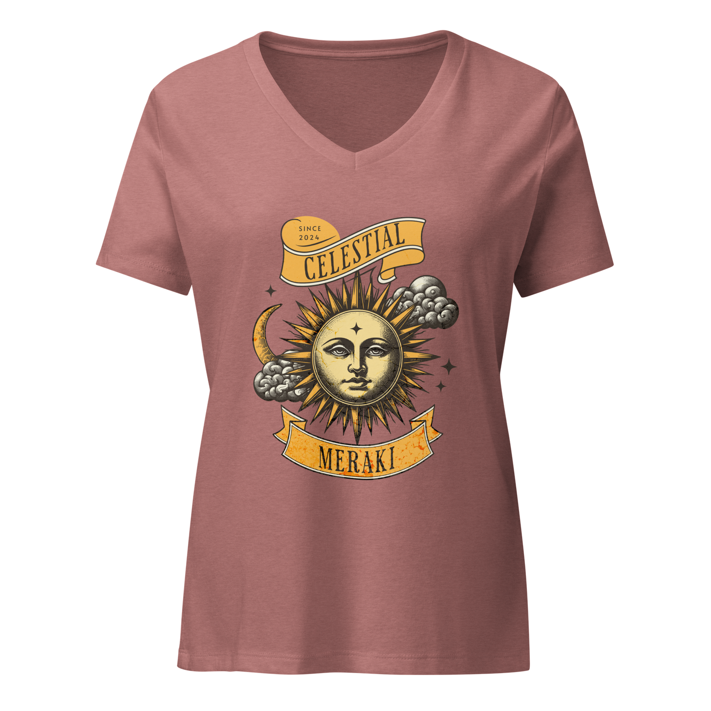 Women’s relaxed v-neck t-shirt